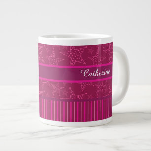 Gift Mug for Her, Personalised Name mug, Pink