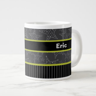 Gift Mug for Him, Personalised Name mug, Grey