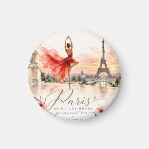 Gift of a trip to Paris for a loved one Magnet