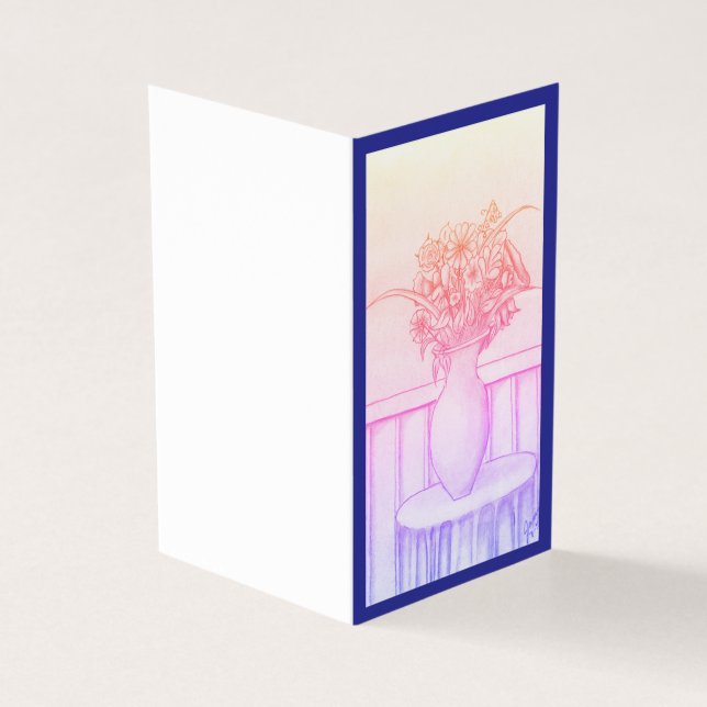 Gift of Flowers - Blue (Outside)