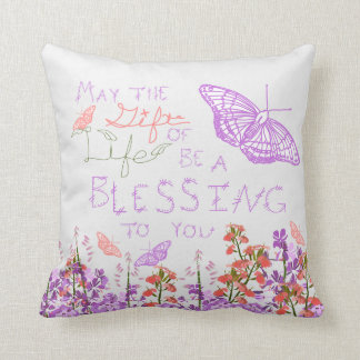 Gift of Life butterfly Cushion