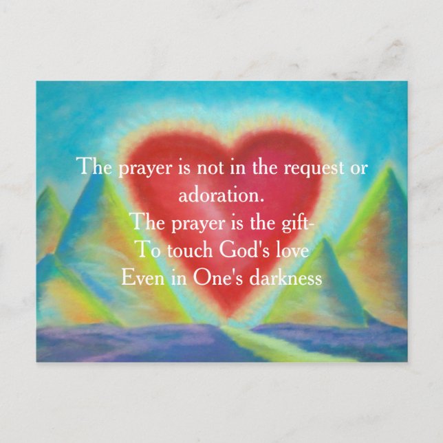 Gift of prayer postcard (Front)