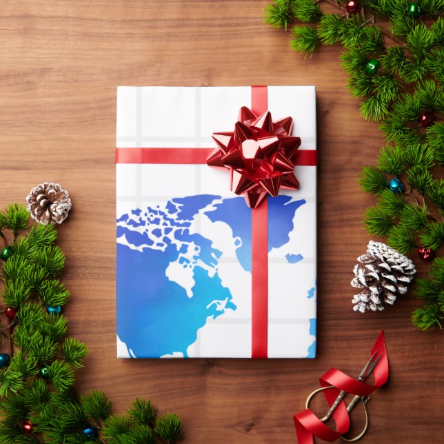 Gift of the Travel Wrapping Paper (Holiday Gift)