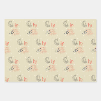 gift paper abstract motives