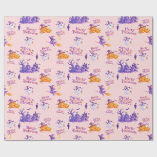Gift Paper Cute and Pop Halloween Wrapping ③ Wra