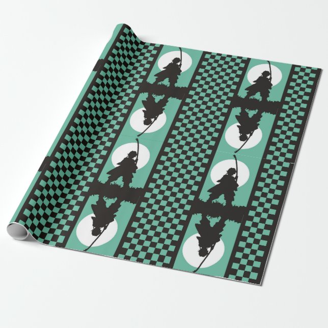 Gift Paper Kimetsu No Jaiba (Unrolled)
