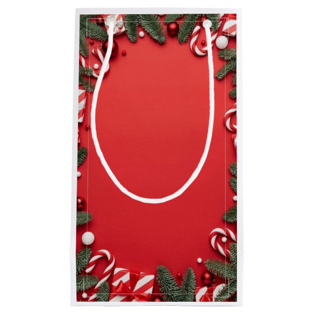 Gift pouch "Sugar Cane" Small Gift Bag (Front)