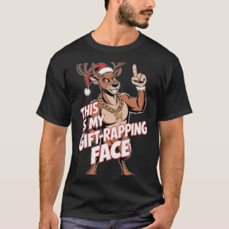 Gift-Rapping Face T-Shirt