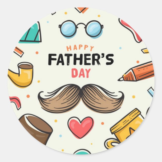 GIFT Sticker Fathers day (Front)