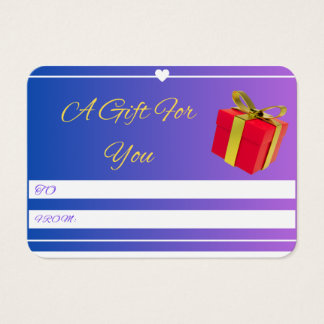 gift tag