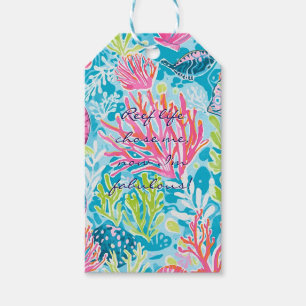 Gift tag in stylish graphic