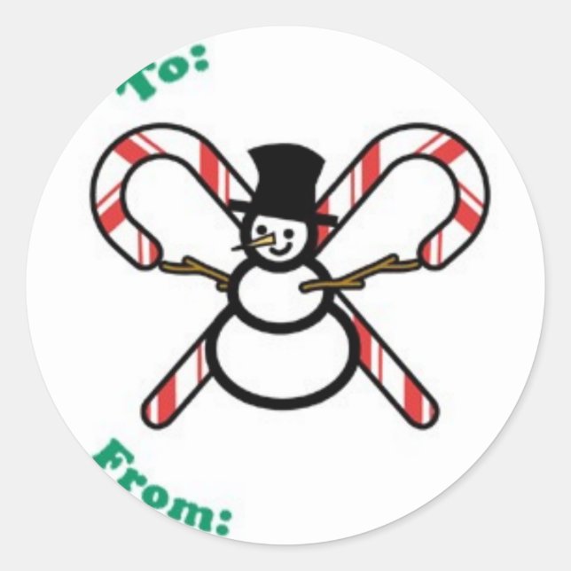 Gift Tag Sticker (Front)