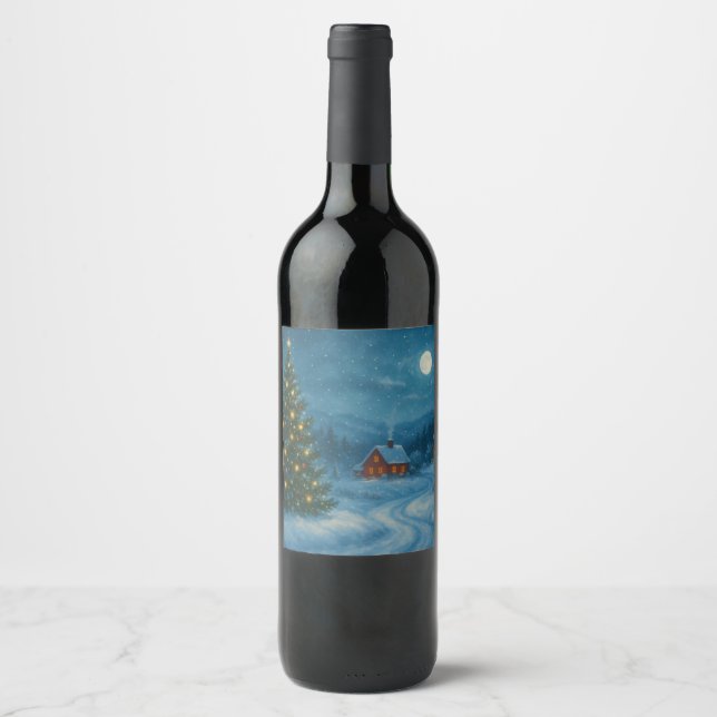 Gift tag wine label (Front)