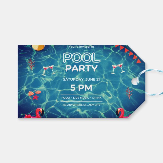  Gift Tags (Front (Horizontal))