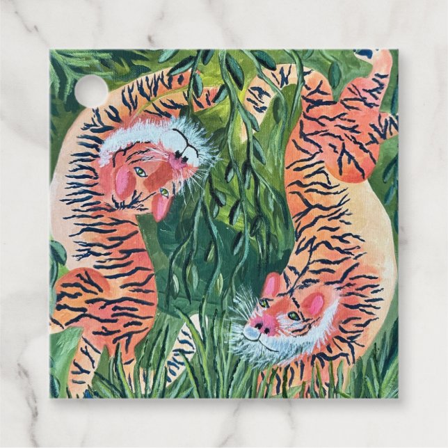 Gift tags tigers (Front)