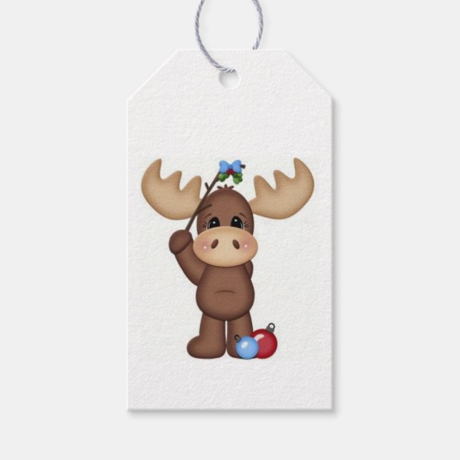Gift Tags - Under the Mistletoe (Front)