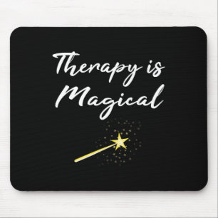 Gift Therapy Is Magical Mental Health Professional Mouse Mat