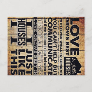 Gift To My Husband Personalized letter Postcard