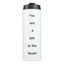 Gift to the World Thermal Tumbler