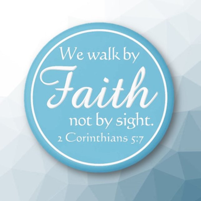 Gift! We Walk by Faith Magnet (Creator Uploaded)