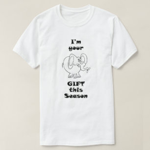 Gift white elephant T-Shirt