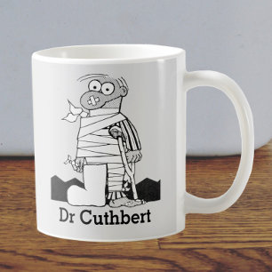 Gift with Name for a Doctor - Man in Bandages Coff Coffee Mug