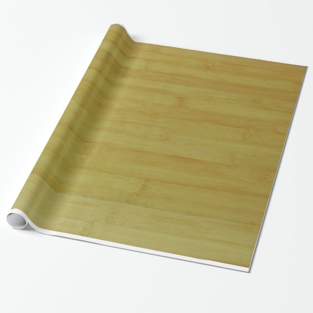 Gift Wrap - Bamboo Boards (Unrolled)