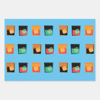 Gift Wrap - Bourbon Aficionado 3 Designs