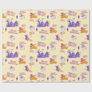 Gift Wrap|Cute and Pop Halloween Wrapping ② Wrappi Paper