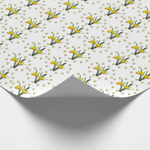 Gift Wrap - Daffodil blossoms