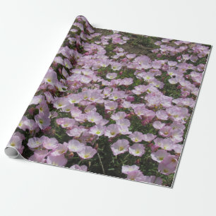 Gift Wrap - Field of Pink Primrose