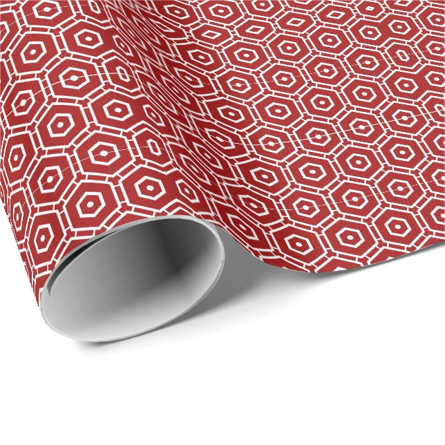 Gift Wrap - Hexagon Pattern (Roll Corner)