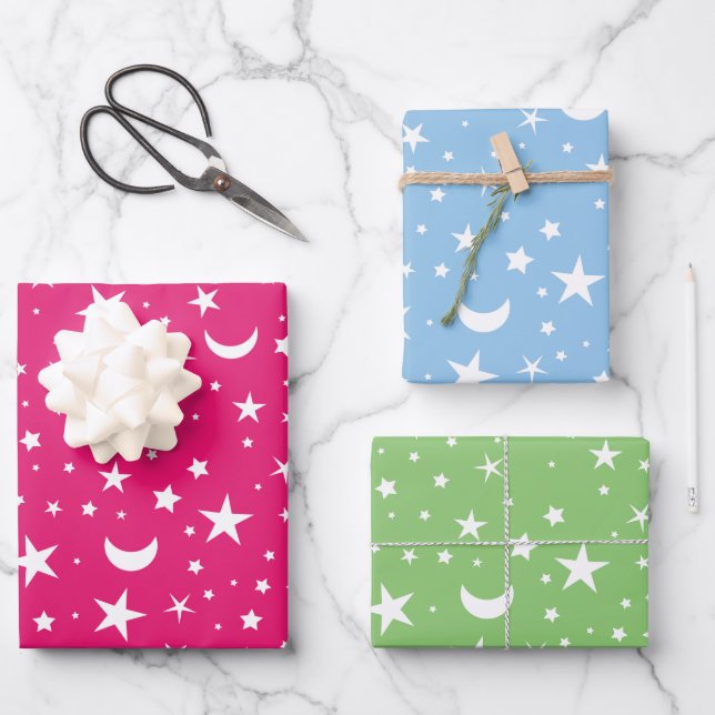 Gift Wrap – Night Sky (Front)