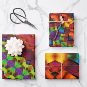 Gift Wrap Paper Butterfly Scales