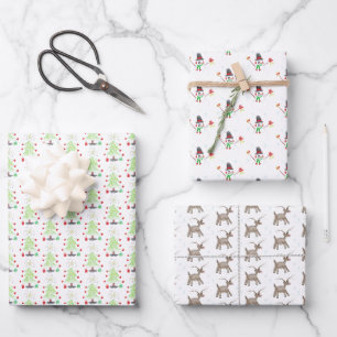 Gift Wrap Sheet Set - Children's Art #1