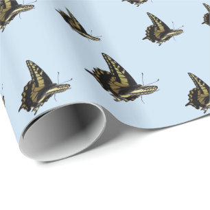 Gift Wrap - Swallowtail Butterflies