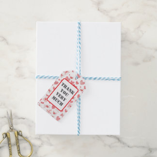 Gift Wrapping Label Tags