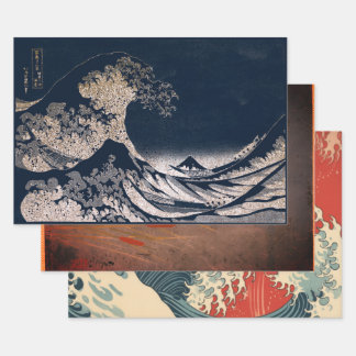 GIFT WRAPPING SHEETS JAPANESE PRINT NIGHT