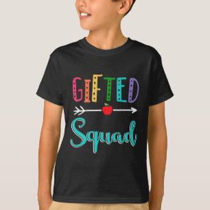 Gifted Squad Teacher Byck To School T-Shirt