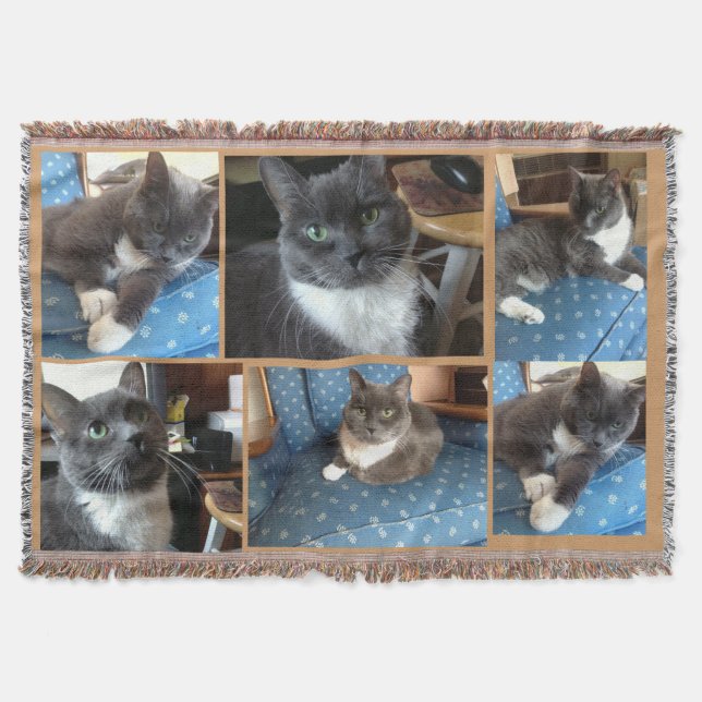 Gifts4Rescue woven throws Throw Blanket (Front)