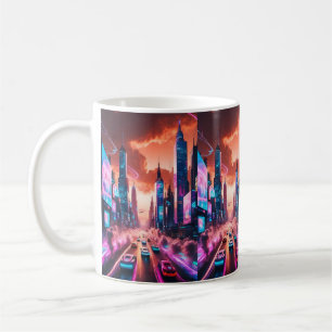 Gifts 16 oz Black and White Boho Mug Butterfly - C