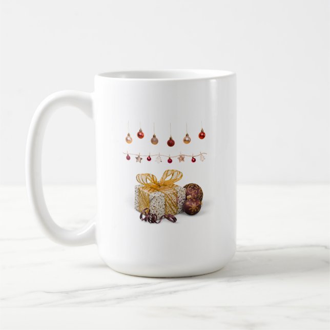 Gifts and Baubles Coffee Mug (Left)