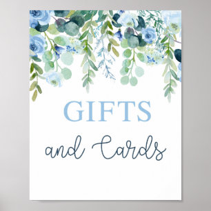 Gifts and Cards Baby Shower Boy sign
