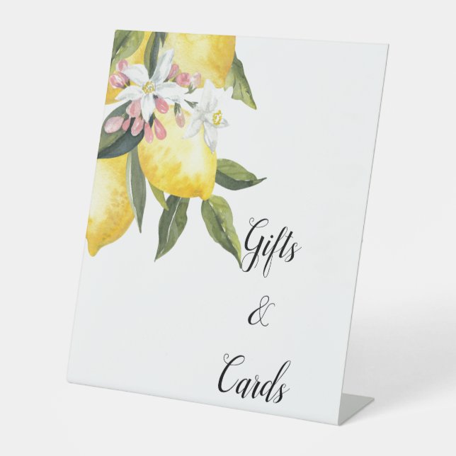 GIFTS AND CARDS BRIDAL SHOWER SIGN (Front)