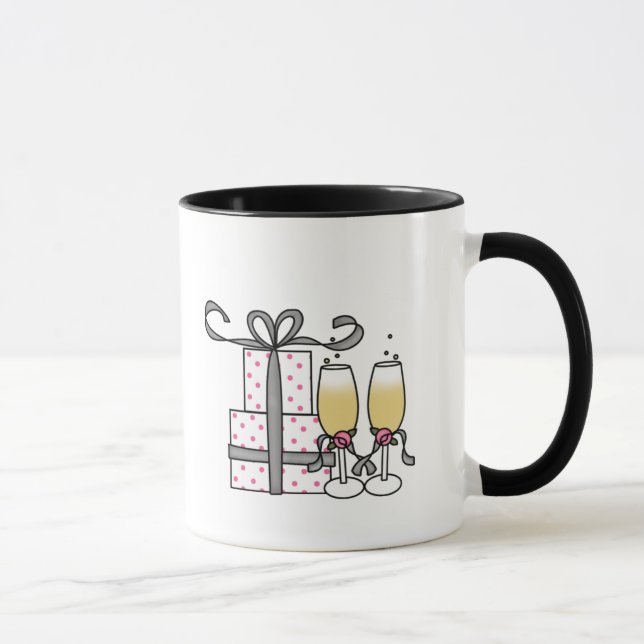 Gifts and Champagne Mug (Right)