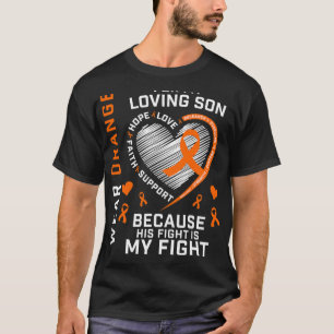 Gifts Apparel Orange Son Multiple Sclerosis Awaren T-Shirt