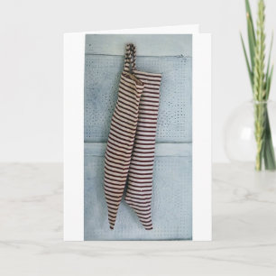 GIFTS ARE WRAPPED/TREE IS TRIMMED MERRY CHRISTMAS CARD