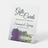Gifts & Cards Amethyst Purple Rose Thank You