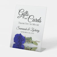 Gifts & Cards Royal Blue or Cobalt Rose Thank You