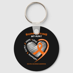 Gifts Clothing Products Aunt Ms Multiple Sclerosis Key Ring